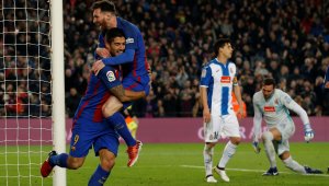 Фокусникът Меси скри топката на Еспаньол, Канибала ги изяде! + ВИДЕО