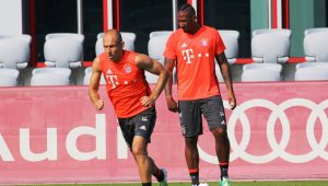 Робен и Боатенг тренират, но пропускат мача с Ростов