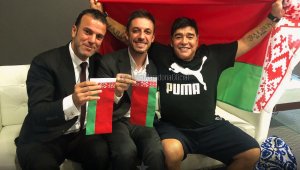 Марадона ще работи в Беларус, стана... президент!