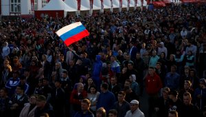Хиляди руснаци празнуваха чудесното начало на Мондиал 2018