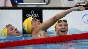 Бронте Кемпбъл спечели титлата на 100 метра свободен стил