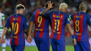 Суарес: Най-после сме отново тримата отпред