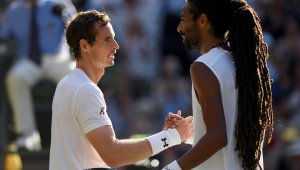 Мъри отвя тъмнокож германец в мач за публиката