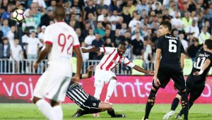 Ел Фарду Бен Набуан смълча Партизан насред Белград + ВИДЕО