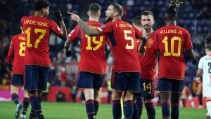 Испания удари Грузия със зор