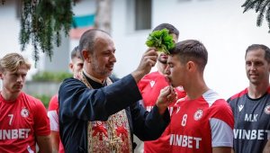 В ЦСКА направиха водосвет преди старта на сезона + СНИМКИ