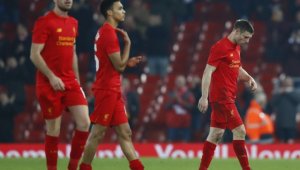 Резил! Ливърпул изравни антирекорд от 1954 г., когато изпадна от елита