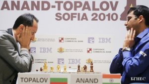 Топалов изравни резултата срещу Ананд