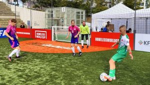 &bdquo;Отбор на надеждата&ldquo; спечели 4 точки във втория ден на Homeless World Cup