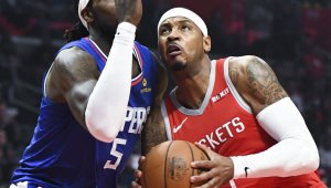 Кармело май приключи с Хюстън