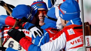 Русия спечели смесената щафета в Хохфилцен