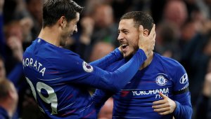 Азар се завърна и поведе Челси 