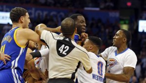 Нерви, псувни и сдърпване на Оклахома Сити - Голдън Стейт