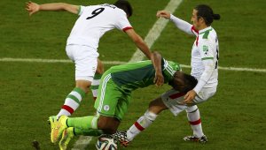 Иран - Нигерия - скука и нули на таблото