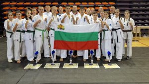 Фурор в Португалия! Четири титли на каратеките ни в първия ден на европейското