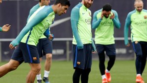 Меси към Суарес: И ти ли сядаш по малка нужда? Аз също! + ВИДЕО