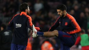 Барса пази Луис Суарес за дербито с Атлетико