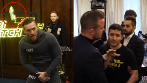 Макгрегър предизвика голям скандал в Москва, замериха го с бутилка + ВИДЕО