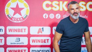 Патрулка пази ЦСКА след резила, Стипич е на тренировката