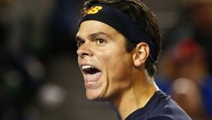 Раонич е на 1/2-финал след бой над Монфис