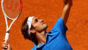 Федерер ги започна и в Рим