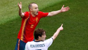 Иниеста няма да запомни с хубаво дебюта си в Япония