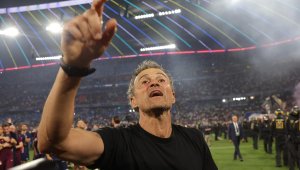 Луис Енрике влезе в историята с втори требъл