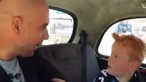 Дете помоли Пеп да вземе Меси в Сити + ВИДЕО
