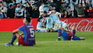 Резил! Барса изпорти аванс от 3:0 срещу най-слабия домакин