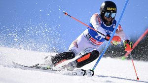 Алберт Попов завърши 17-и на слалома от финалите в Заалбах