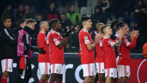 Бенфика си свърши само половината работа в Белгия