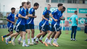 Левски проведе силова тренировка в Правец 