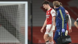 Проблем за Арсенал: Тиърни аут до края на сезона 