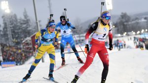 Млада шведка с втора поредна победа в биатлона