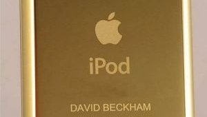 Дариха Бекъм със златен iPod