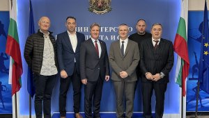 Димитър Илиев се срещна с президента на Европейската федерация по водни спортове 