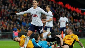 Тотнъм взе лесно поправителния с Нюпорт + ВИДЕО