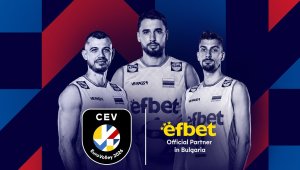 За първи път: efbet е Официален партньор за България на CEV EuroVolley 2026