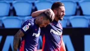 Атлетико започна с победа след два гола на Кореа