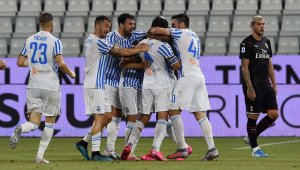 Късна драма и само точка за Милан срещу СПАЛ