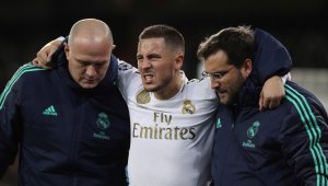 Какво се случва с контузията на Еден Азар? 