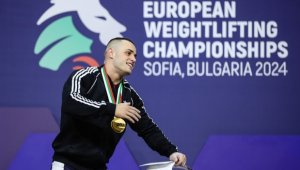 Насар е втори в Европа в класацията за "Тежкоатлет на годината"