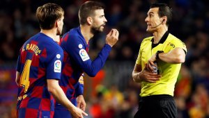 Падение: Пике призова тер Стеген да бави топката на "Ноу Камп" + ВИДЕО