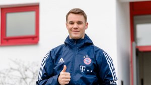 Завръщането е близо! Нойер тренира с бутонки