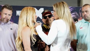 „Битката на порноактрисите“ в бокса завърши с равенство (ВИДЕО)