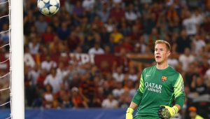 Само 11 полеви играчи в Ла Лига бият Тер Стеген по пасове