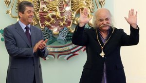 Легендата Боян Радев с орден от МОК