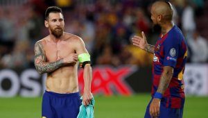 Меси надъхал Барселона с пламенна реч за обрата над Интер