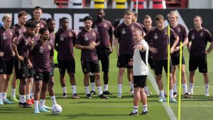 Германците в Катар: Напрежението се усеща, вълнуваме се