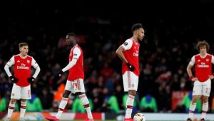 Арсенал се срина срещу Брайтън и мечтите за място в ШЛ почти се изпариха